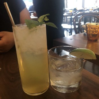 Haenyeo - Passion drink & Dorothy Parker on the rocks - Korean Near Me - Brooklyn, New York