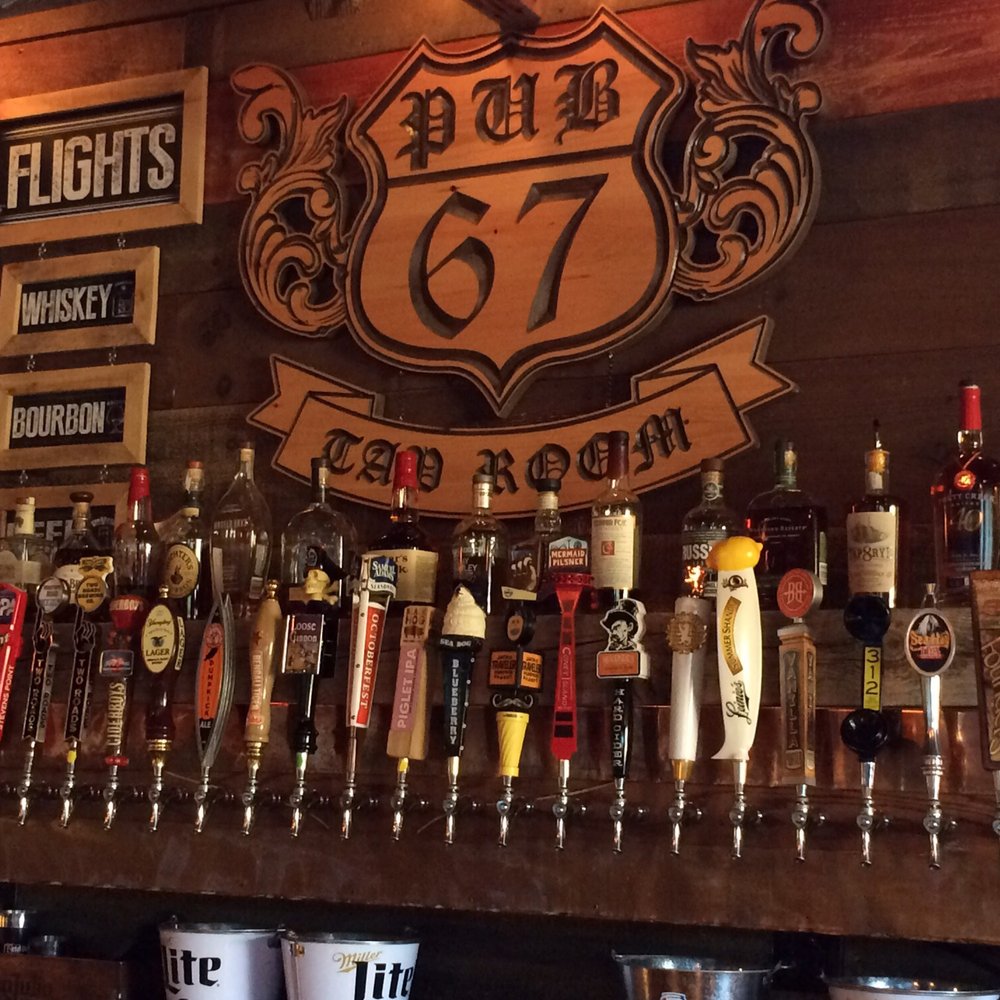 Pub 67 - Nice lineup of craft beers. - New American Near Me - Seymour, Connecticut Pub 67 - Nice lineup of craft beers. - New American Near Me - Seymour, Connecticut