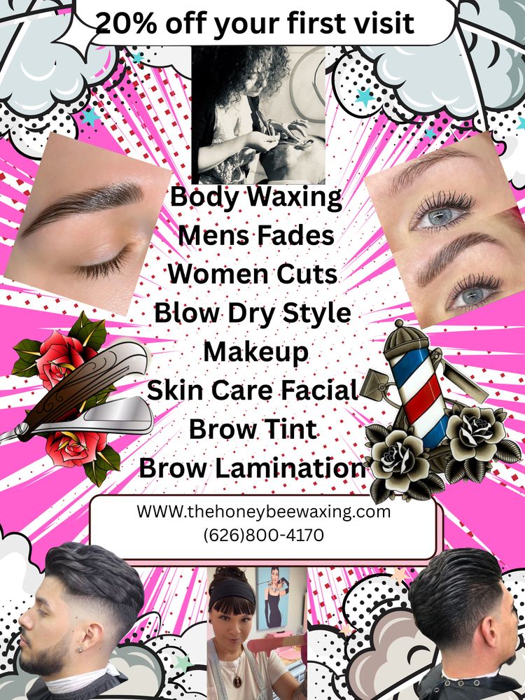The Honeybee Waxing Logo