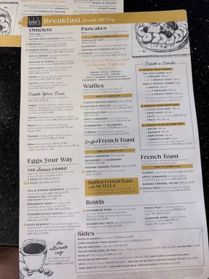 Menu photo 1 Keke's Breakfast Cafe West Melbourne, FL Menu photo 1 Keke's Breakfast Cafe West Melbourne, FL