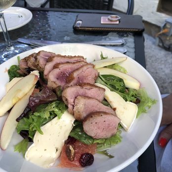 V Restaurant, Bistro & Bar - Duck salad - New American Near Me - Murphys, California V Restaurant, Bistro & Bar - Duck salad - New American Near Me - Murphys, California