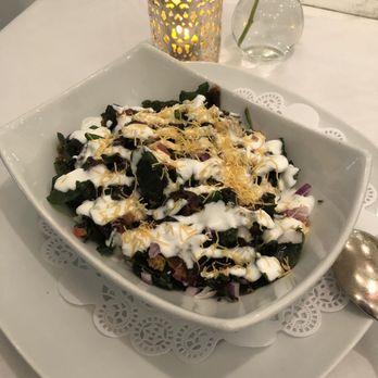Tamarind - Spinach chaat - Indian Near Me - New York, New York Tamarind - Spinach chaat - Indian Near Me - New York, New York
