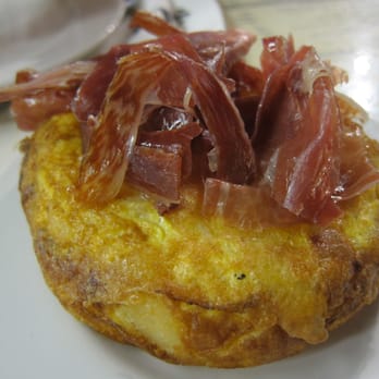 Tapas 24 - Spanish omelette with ham - Tapas Bars Near Me - Barcelona, B Tapas 24 - Spanish omelette with ham - Tapas Bars Near Me - Barcelona, B