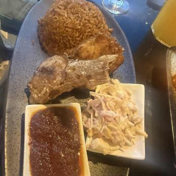 Native Harlem - Red snapper, Jollof Saute Cabbage and Carrot - African Near Me - New York, New York