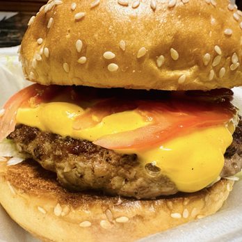 Charly's Burgers - All - American Cheese Burger - Burgers Near Me - Chicago, Illinois