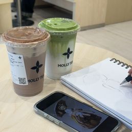 White Champaca Hazelnut Choco Lava, Premium Jasmine Matcha White Champaca Hazelnut Choco Lava, Premium Jasmine Matcha