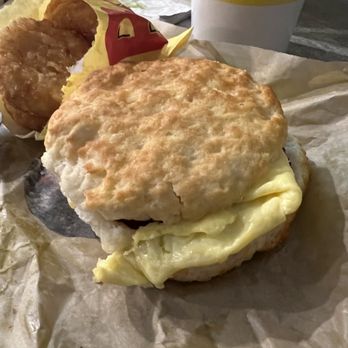 Bojangles - sausage and egg biscuit - Chicken Wings Near Me - Las Vegas, Nevada