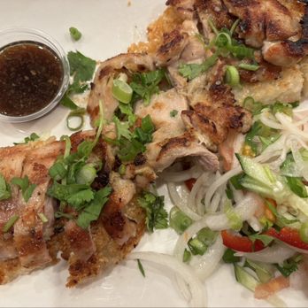 Nam An - Crispy Rice with Grilled Lemongrass Chicken - Vietnamese Near Me - Westminster, California Nam An - Crispy Rice with Grilled Lemongrass Chicken - Vietnamese Near Me - Westminster, California