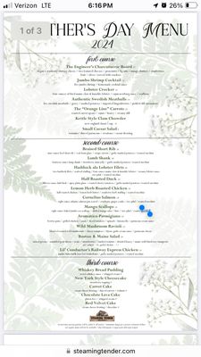 Menu photo 1 Steaming Tender Palmer, MA
