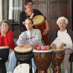 Sierra Place Senior Living - Our weekly drumming circle beats all!