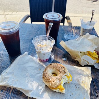 Karma Koffee - shot espresso & pumps vanilla x2 large cold brew. Yogurt Parfait, & of course the best brekkie sando to start an adventure filled day. - Coffee & Tea Near Me - Omaha, Nebraska Karma Koffee - shot espresso & pumps vanilla x2 large cold brew. Yogurt Parfait, & of course the best brekkie sando to start an adventure filled day. - Coffee & Tea Near Me - Omaha, Nebraska