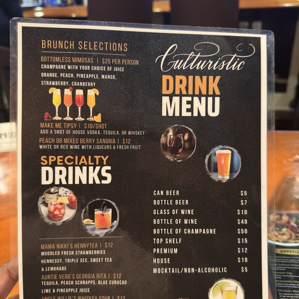 Drink Menu