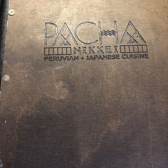 Pacha Nikkei - Menu book - Peruvian Near Me - Houston, Texas Pacha Nikkei - Menu book - Peruvian Near Me - Houston, Texas