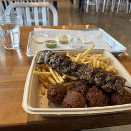 Sirloin Kabob Plate Sirloin Kabob Plate