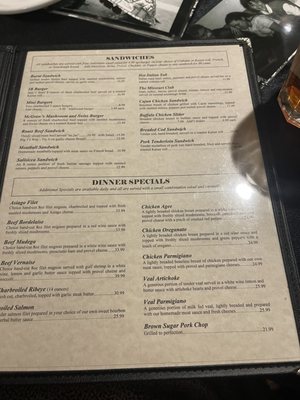 Menu photo 5 CJ's Restaurant & Bar O'fallon, MO