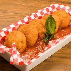 The Italian House Pizzeria - Housemaid fried risotto balls