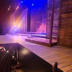 Edison Theatre - Stage for Act 1 Early 1900s