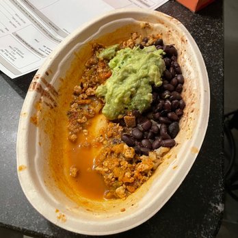 Chipotle Mexican Grill - Tiny portion. This is supped to be extra. Paid for extra. - Mexican Near Me - Beverly, Massachusetts