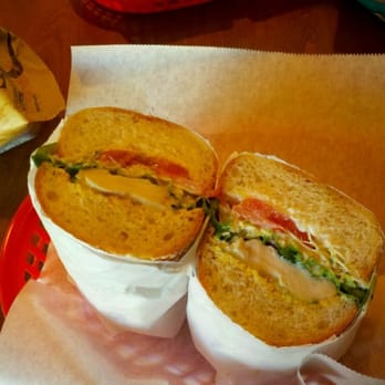Eunice Gourmet Cafe - yucky "grilled" chicken sandwich - Sandwiches Near Me - Albany, California