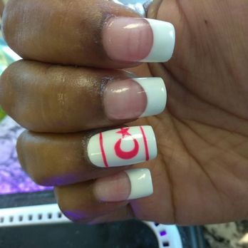 Green Ivy Nails & Spa - NTRC flag on my nails - Nail Salons Near Me - Temecula, California Green Ivy Nails & Spa - NTRC flag on my nails - Nail Salons Near Me - Temecula, California