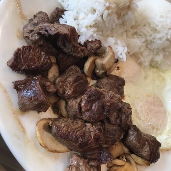 Stacks Pancake House - Hibachi steak and eggs. The steak was surprisingly tender. - Breakfast & Brunch Near Me - Irvine, California Stacks Pancake House - Hibachi steak and eggs. The steak was surprisingly tender. - Breakfast & Brunch Near Me - Irvine, California