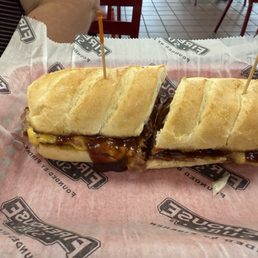 Smokehouse Beef and Cheddar Brisket Sandwich