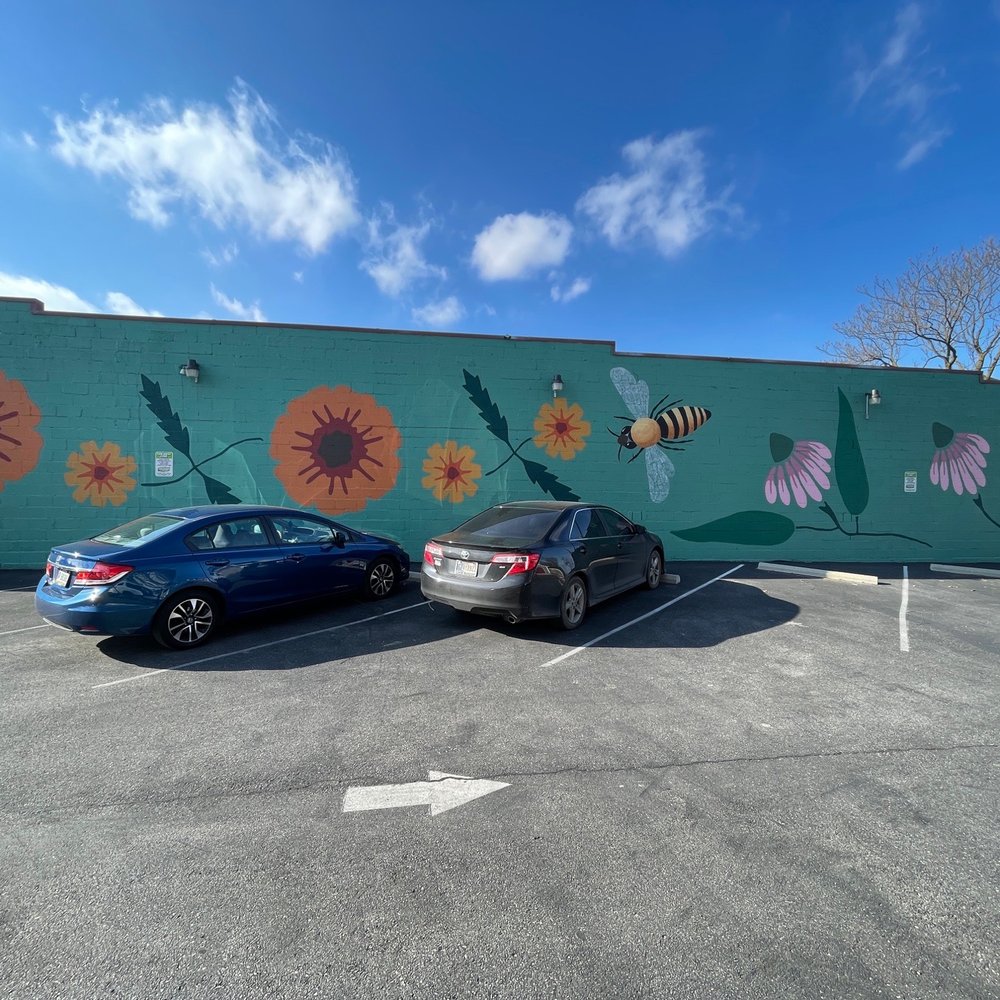 Seven Flowers mural - Public Art Near Me - Indianapolis, Indiana Seven Flowers mural - Public Art Near Me - Indianapolis, Indiana