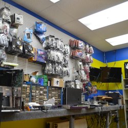 The Computer Mechanic - Gear hanging from peg boards