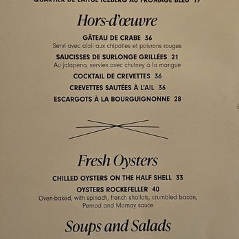 Gibbys - Menu - starters - Seafood Near Me - Montreal, Quebec Gibbys - Menu - starters - Seafood Near Me - Montreal, Quebec