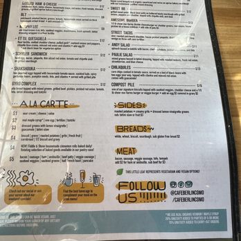 Cafe Berlin - Menu - Breakfast & Brunch Near Me - Columbia, Missouri