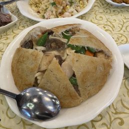 surf clam pan fried rice noodle