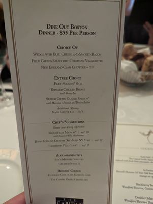 Menu photo 5 The Capital Grille Boston, MA
