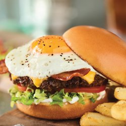 Red Robin Gourmet Burgers and Brews - Royal Red Robin Burger, served with your choice of Bottomless Side