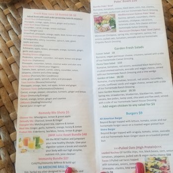 The Juice Garden - the menu for the juice garden - Juice Bars & Smoothies Near Me - Fremont, Ohio The Juice Garden - the menu for the juice garden - Juice Bars & Smoothies Near Me - Fremont, Ohio