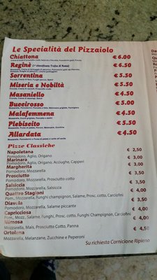 Menu photo 6 Pizzeria Bella Napoli Nocera Superiore, SA