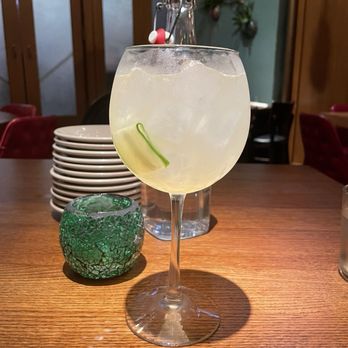 Cafe Ba-Ba-Reeba! - Cucumber Tequila Spritz - Spanish Near Me - Chicago, Illinois Cafe Ba-Ba-Reeba! - Cucumber Tequila Spritz - Spanish Near Me - Chicago, Illinois