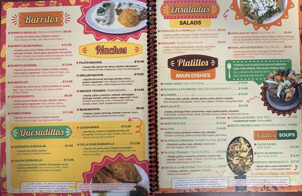 Menu photo 1 Chelo’s Taqueriay & Neveria Marietta, GA