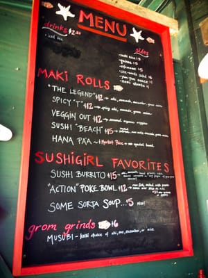 Menu photo 8 Sushigirl Kauai Kilauea, HI Menu photo 8 Sushigirl Kauai Kilauea, HI