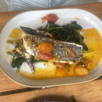 Good Ground Tavern - Sea bass - Cocktail Bars Near Me - Hampton Bays, New York