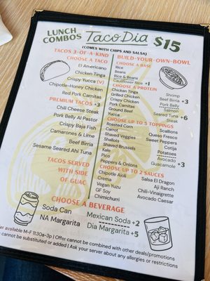 Menu photo 2 Taco Dia Newtown, CT Menu photo 2 Taco Dia Newtown, CT