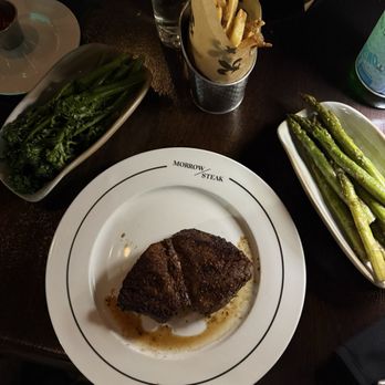 Morrow Steak - Fillet, asparagus, broccolini - Steakhouses Near Me - New Orleans, Louisiana Morrow Steak - Fillet, asparagus, broccolini - Steakhouses Near Me - New Orleans, Louisiana