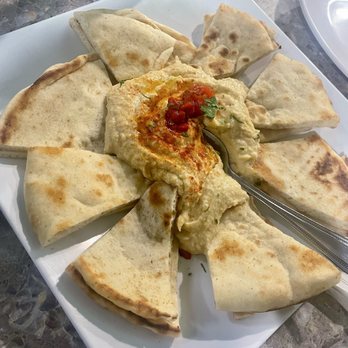 Chris' Taverna - Hummus and Pita Appetizer - Greek Near Me - Boynton Beach, Florida