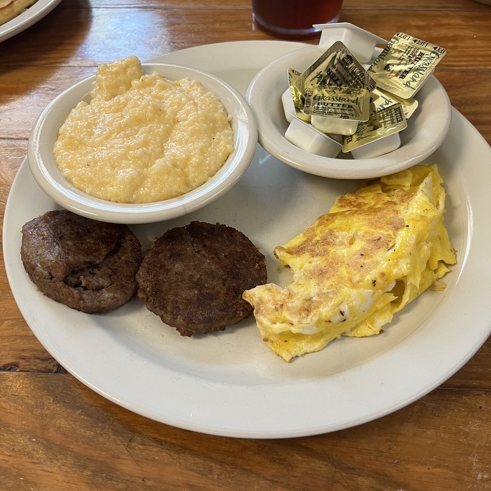 Southern Harmony Cafe - Sausage or Ham Breakfast Plate - Southern Near Me - Dade City, Florida Southern Harmony Cafe - Sausage or Ham Breakfast Plate - Southern Near Me - Dade City, Florida