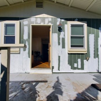 Brian's Painting - Post sanding.  All the patching that needed to be done - Painters Near Me