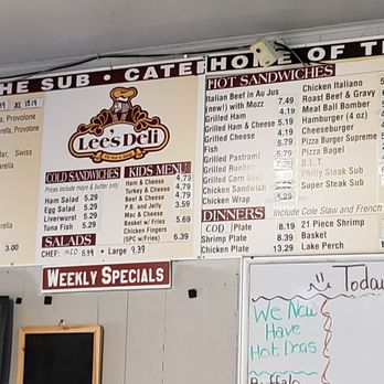 Lee's Deli - Delis Near Me - Racine, Wisconsin