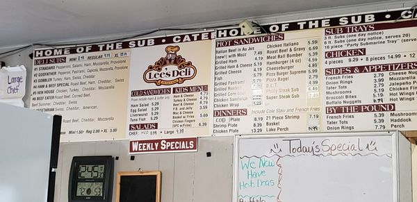 Menu photo 5 Lee's Deli Racine, WI Menu photo 5 Lee's Deli Racine, WI
