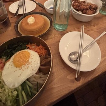 Golden HOF - bbibbimbap, pancakes and wings - Korean Near Me - New York, New York Golden HOF - bbibbimbap, pancakes and wings - Korean Near Me - New York, New York