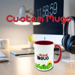 The Print Bug - Custom Mugs