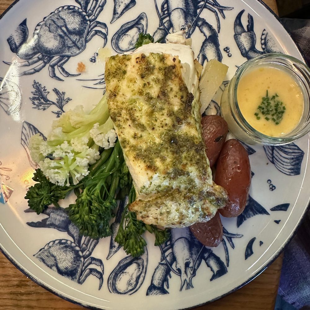 Fresh halibut!