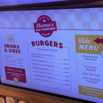 Thurman's Old Fashioned Burger - Menu - Hot Dogs Near Me - Austin, Texas Thurman's Old Fashioned Burger - Menu - Hot Dogs Near Me - Austin, Texas